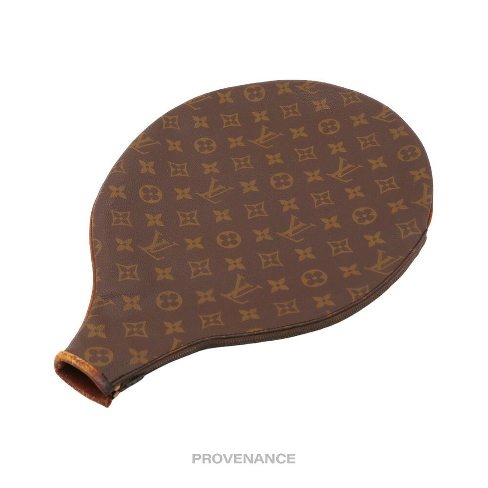 🔴 Louis Vuitton Tennis Racket Cover - Monogram Small "f" - Picture 4 of 7